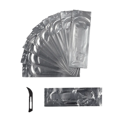 Extra Curved Blades for Scalpel Handle AK9545 (10 pcs.)-AK-Interactive-Radaddel
