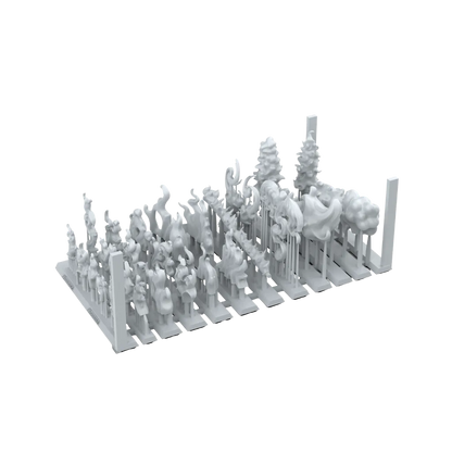 Flame Spell - Basing Bits (28 Teile)-AK-Interactive-Radaddel