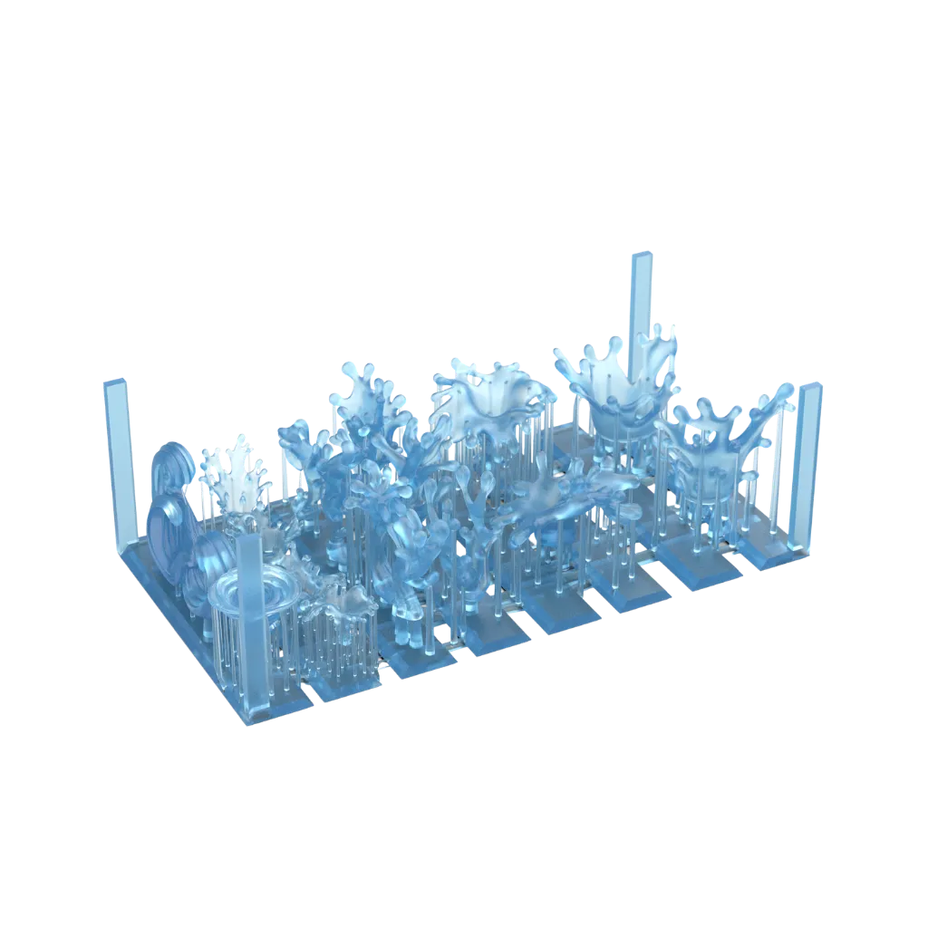 Water Fx - Basing Bits (17 Teile)-AK-Interactive-Radaddel