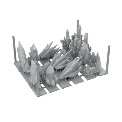 Ice Fx - Basing Bits (13 Teile)-AK-Interactive-Radaddel
