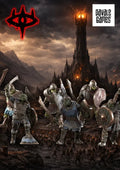 Morlok Orks mit Schild und Schwert (6 Modelle)-Pasch Spiele-Radaddel