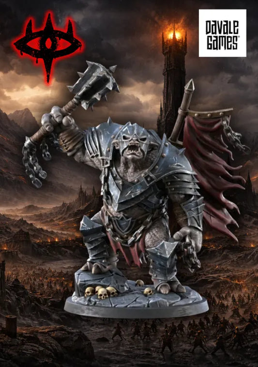 Hauptmann der Morlok Kriegstrolle-Pasch Spiele-Radaddel