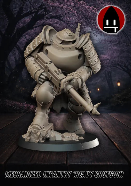 Holy Shogunate: Mechanized Infantry (Heavy Shotgun)-Pasch Spiele-Radaddel