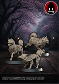 Holy Shogunate: Combat Dogs (3 Modelle)-Pasch Spiele-Radaddel