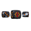 Consecrated Blades Dice - Black 16mm Round (25 Stück)-Baron of Dice-Radaddel