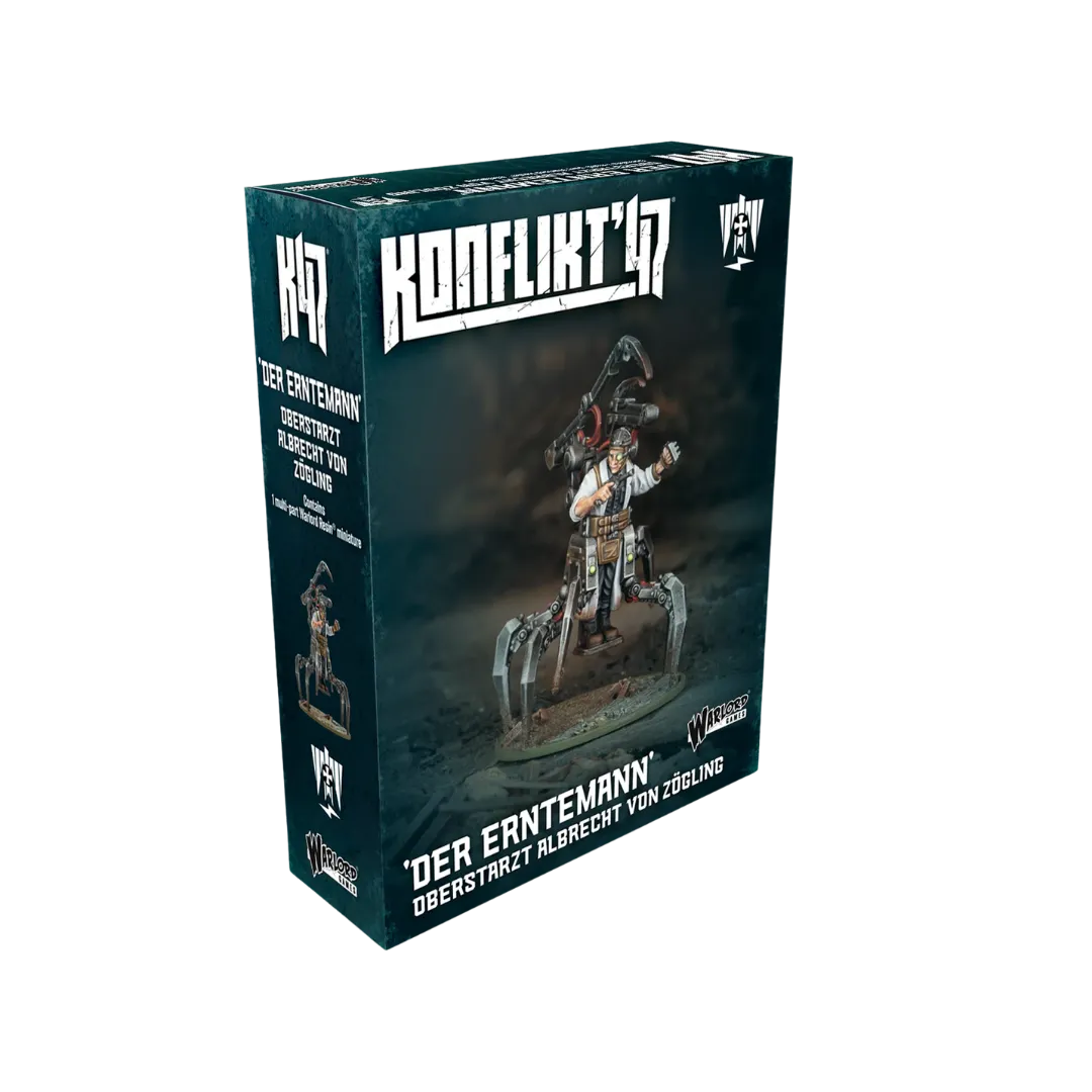 Konflikt '47 Axis "Der Erntemann" Oberstarzt Albrecht von Zögling-Warlord Games-Radaddel