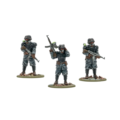 Konflikt '47 Axis Totenrotte Platoon Commander & Bodyguard-Warlord Games-Radaddel