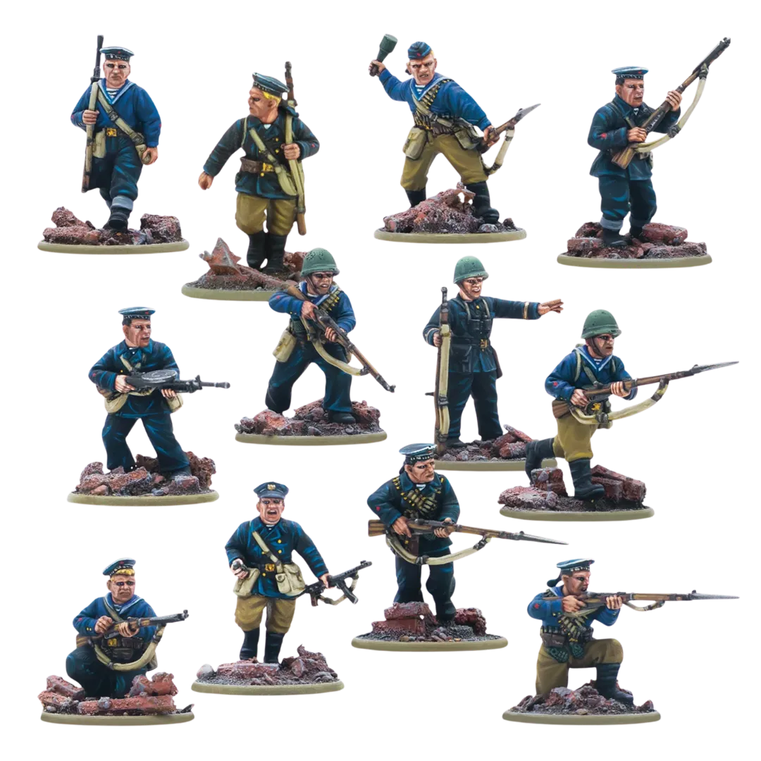 Soviet Naval Brigade Squad (2026)-Warlord Games-Radaddel