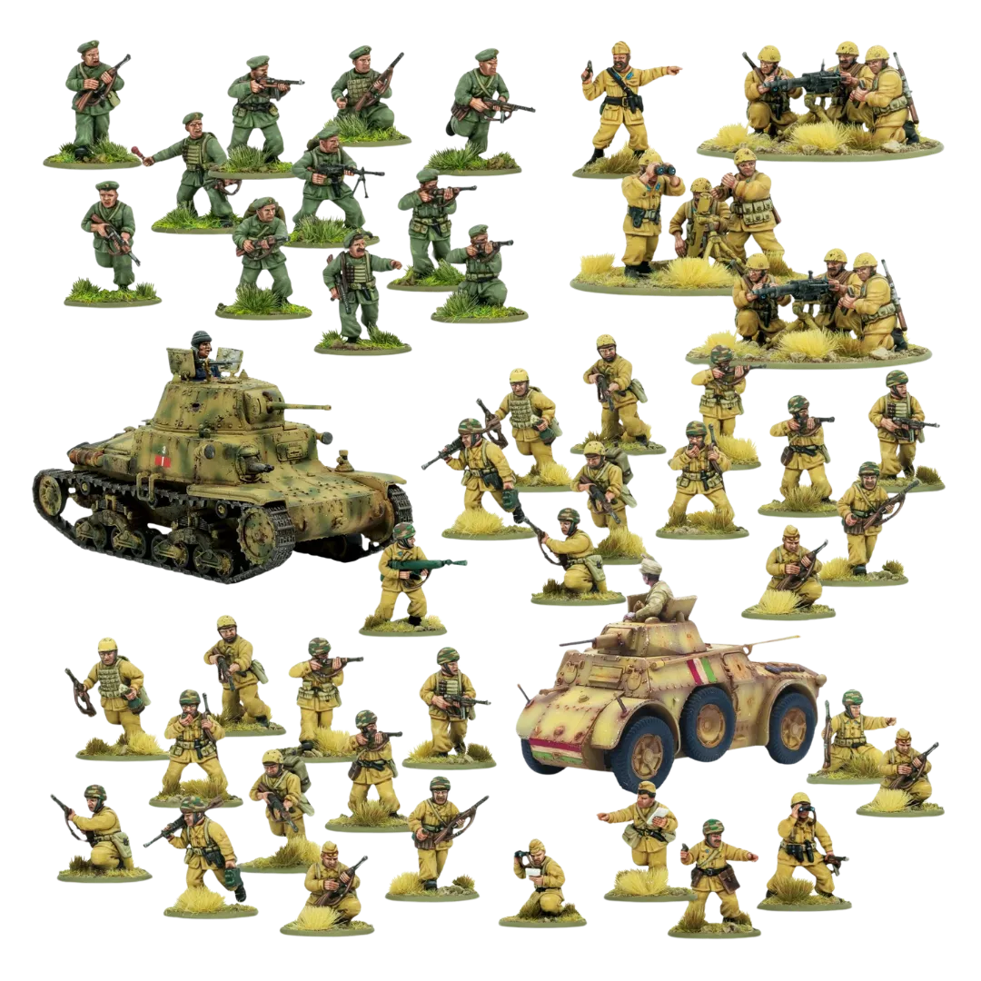 Lions of the Folgore - Italian Paracadutisti Starter Army-Warlord Games-Radaddel