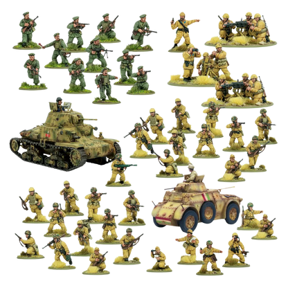 Lions of the Folgore - Italian Paracadutisti Starter Army-Warlord Games-Radaddel