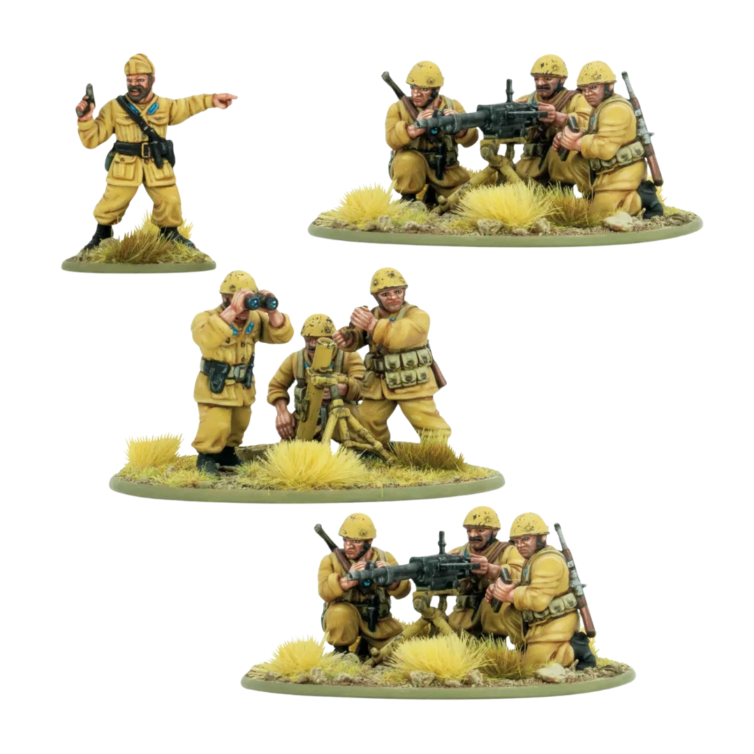 Italian Paracadutisti Heavy Weapons Platoon-Warlord Games-Radaddel