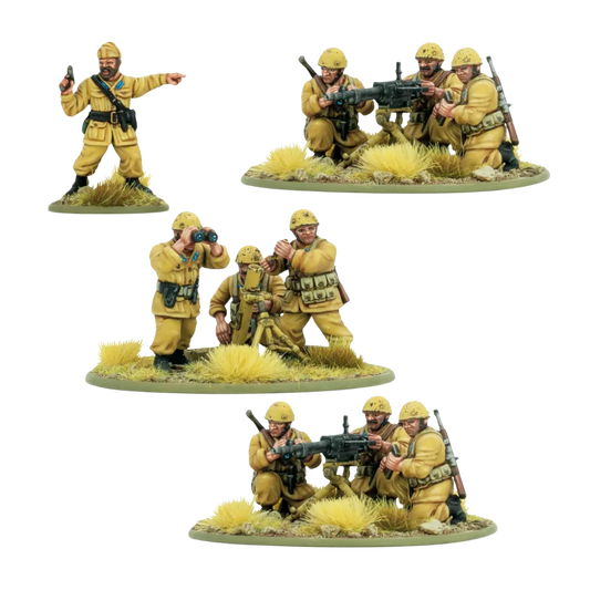 Italian Paracadutisti Heavy Weapons Platoon-Warlord Games-Radaddel