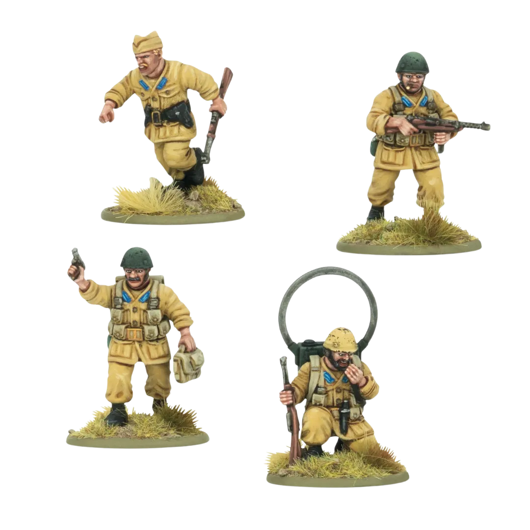 Italian Paracadutisti HQ-Warlord Games-Radaddel