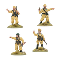 Italian Paracadutisti Platoon Commanders-Warlord Games-Radaddel