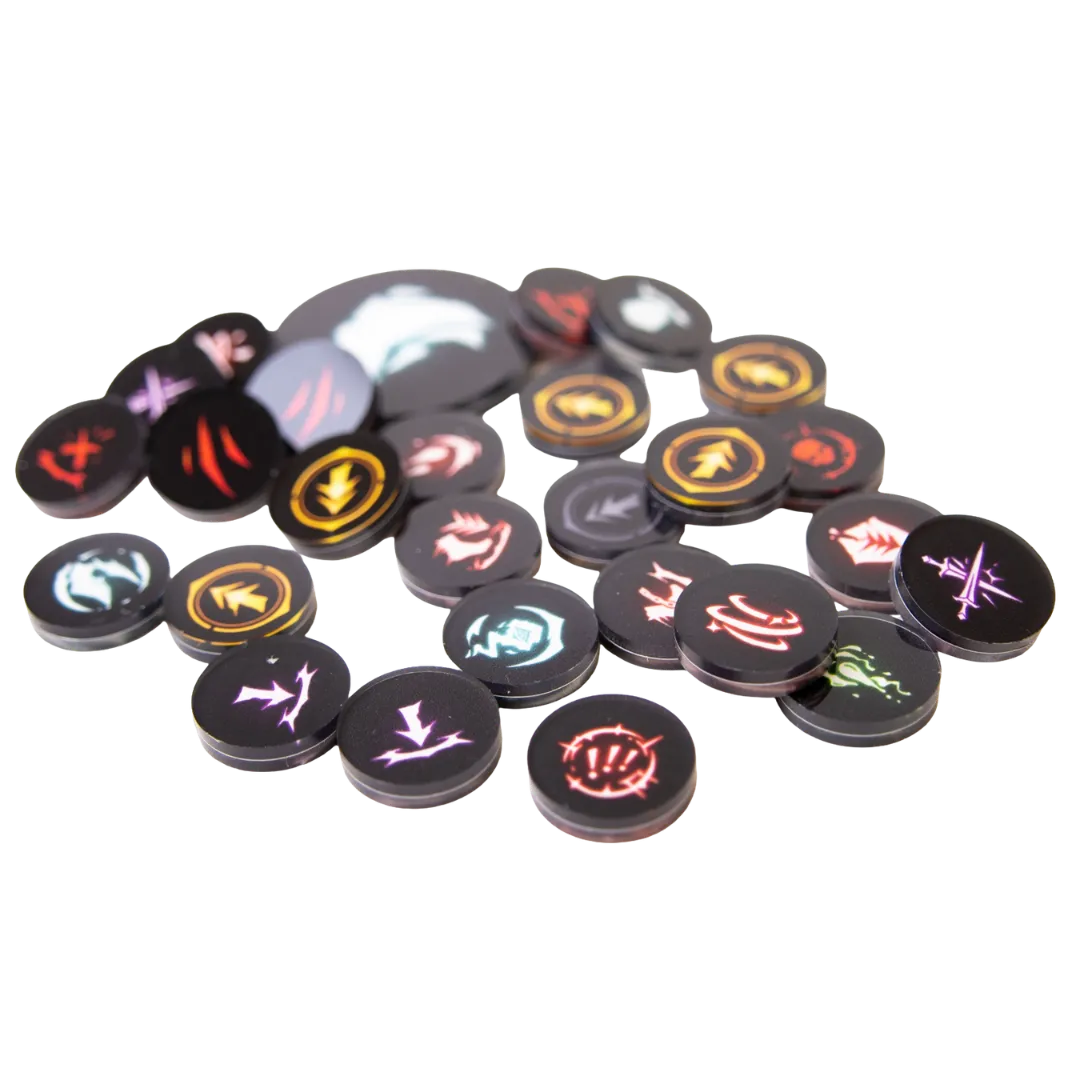 Acrylic Token Set-Freecompany d.o.o.-Radaddel
