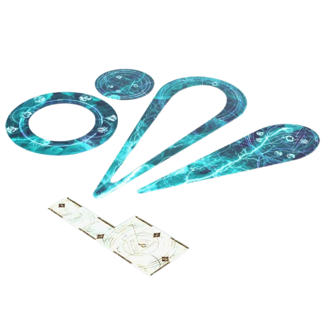 Acrylic Templates Set-Freecompany d.o.o.-Radaddel