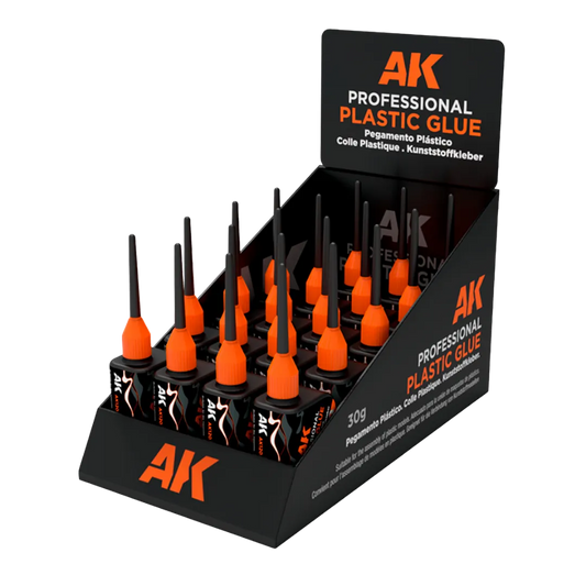 AK Professional Plastic Glue Display (Preorder)-AK-Interactive-Radaddel