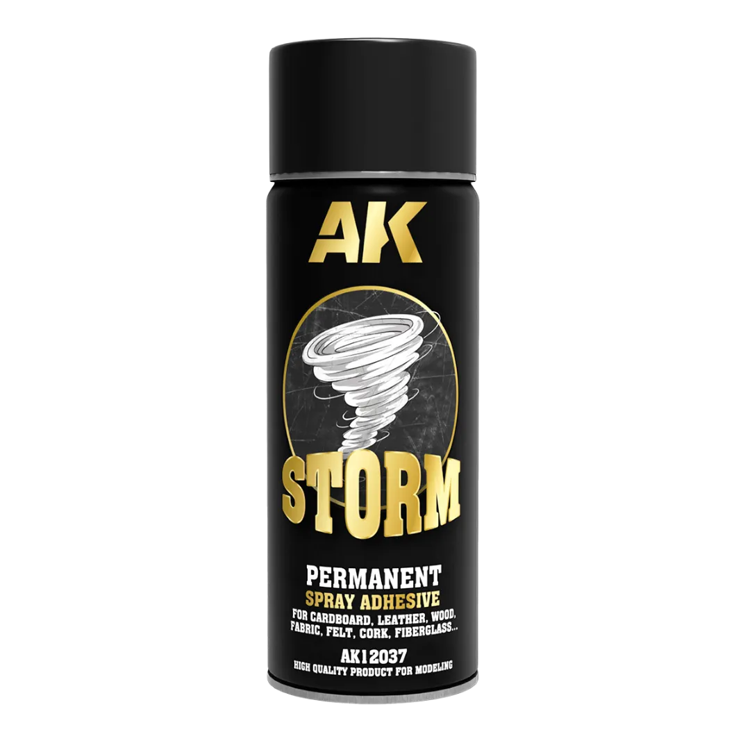 AK Storm 400ml Permanent Spray Adhesive-AK-Interactive-Radaddel