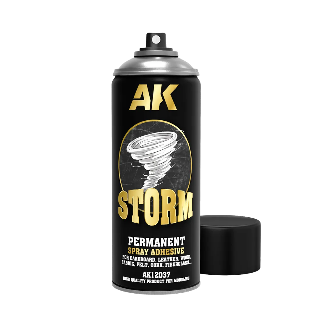 AK Storm 400ml Permanent Spray Adhesive-AK-Interactive-Radaddel