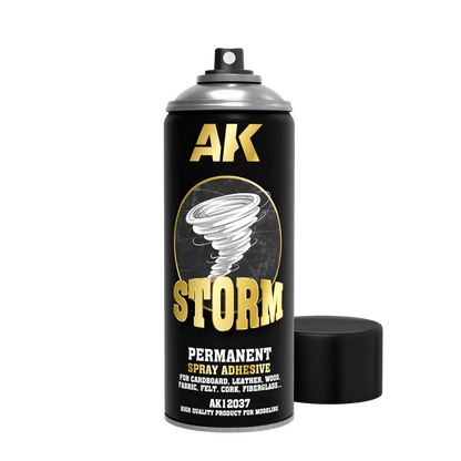 AK Storm 400ml Permanent Spray Adhesive-AK-Interactive-Radaddel