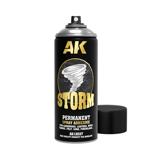 AK Storm 400ml Permanent Spray Adhesive-AK-Interactive-Radaddel