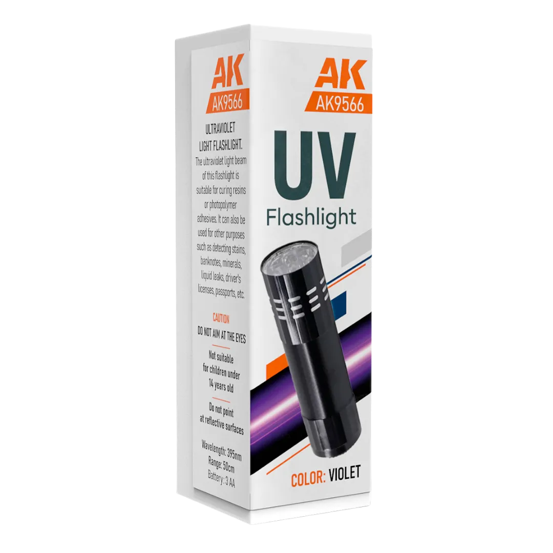 AK Ultraviolet Flashlight-AK-Interactive-Radaddel