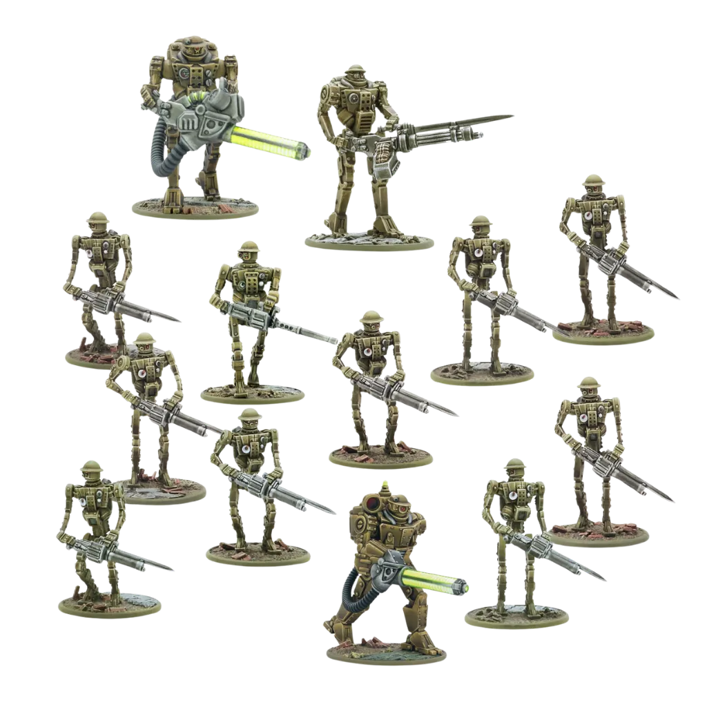 Konflikt '47 British Commonwealth Automated Infantry Platoon-Warlord Games-Radaddel