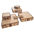 MDF Terrain Trench Concrete-PWork Wargames-Radaddel