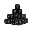 Ironbound Dice Round 16mm (25 Stück)-Baron of Dice-Radaddel