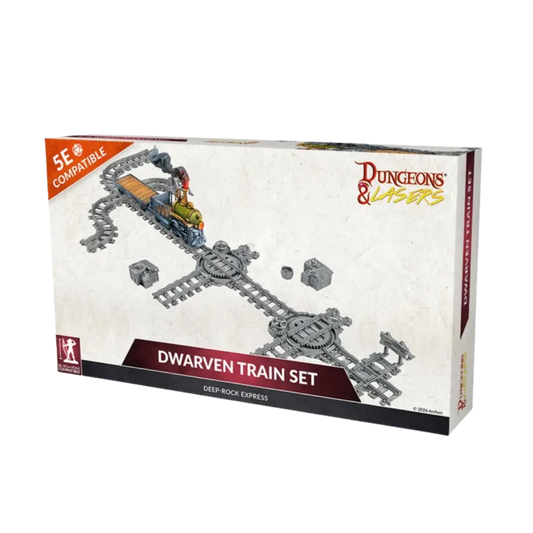 Dungeons & Lasers: Dwarven Train Set-Archon Studio-Radaddel