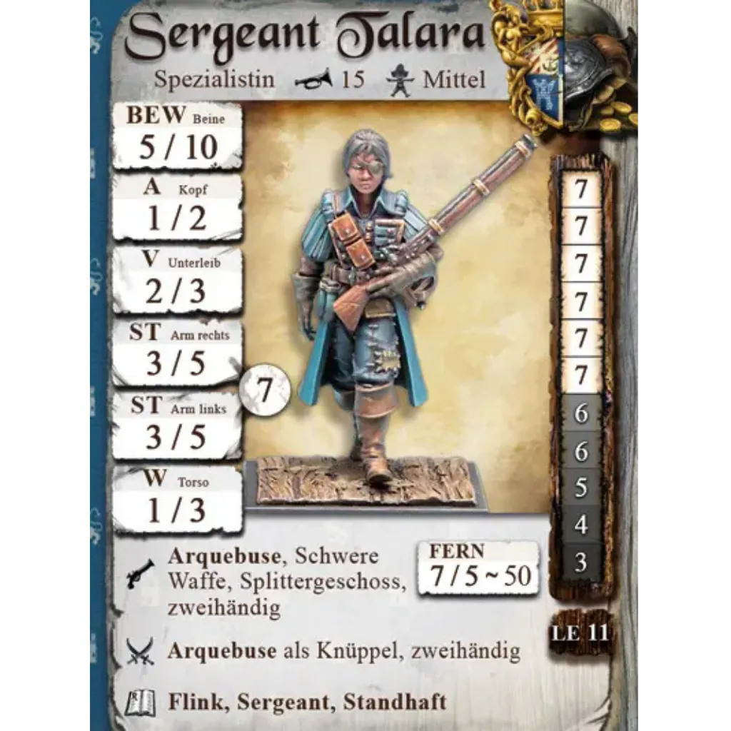 Sergeant Talara | Imperiale Armada-Freebooter Miniatures-Radaddel