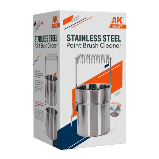 Stainless Steel Paint Brush Cleaner-AK-Interactive-Radaddel