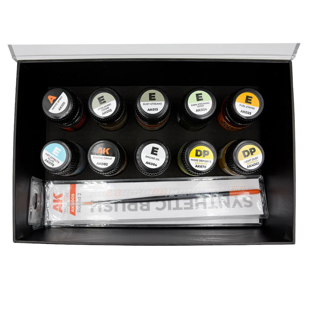 Total Weathering Effects Set-AK-Interactive-Radaddel