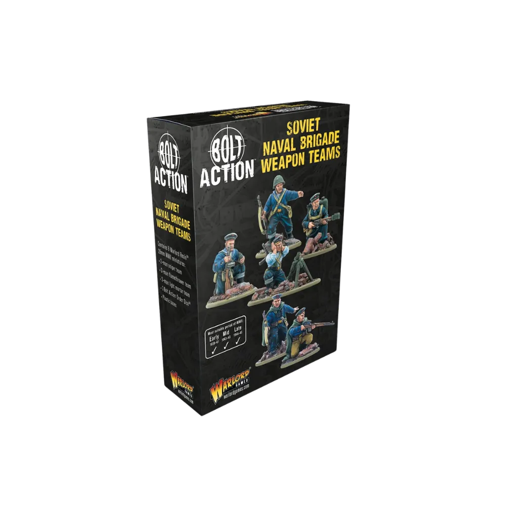 Soviet Naval Brigade Weapon Teams-Warlord Games-Radaddel