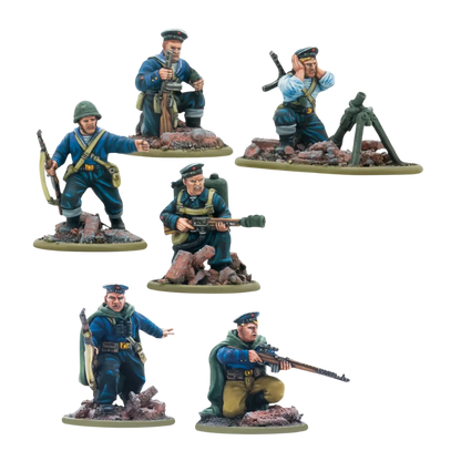 Soviet Naval Brigade Weapon Teams-Warlord Games-Radaddel