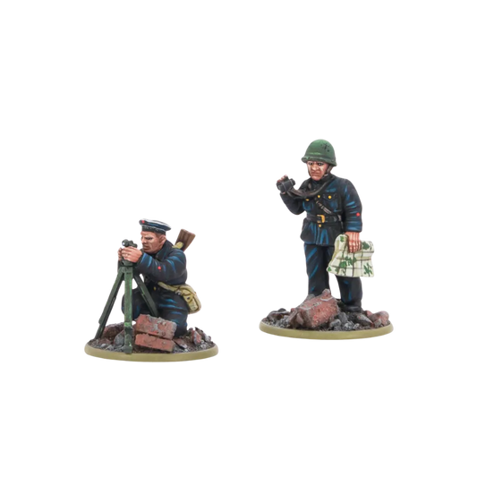 Soviet Naval Brigade Forward Observer Team-Warlord Games-Radaddel