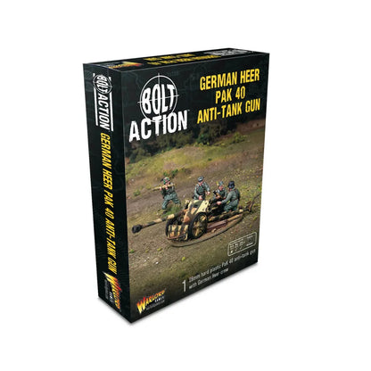 German Pak 40 Anti-Tank Gun-Warlord Games-Radaddel