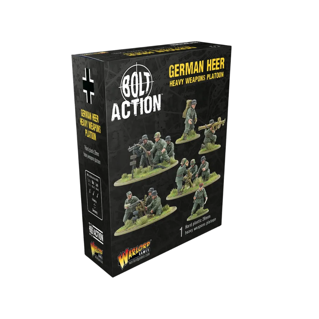 German Heavy Weapons Platoon-Warlord Games-Radaddel