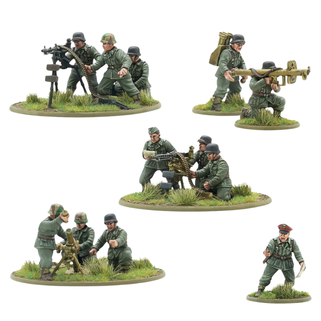 German Heavy Weapons Platoon-Warlord Games-Radaddel