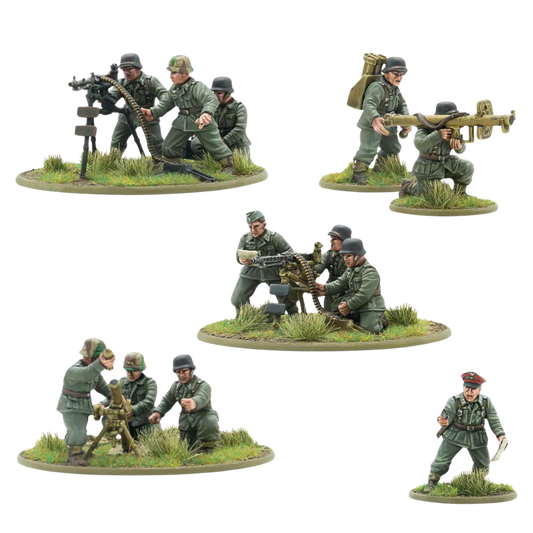 German Heavy Weapons Platoon-Warlord Games-Radaddel