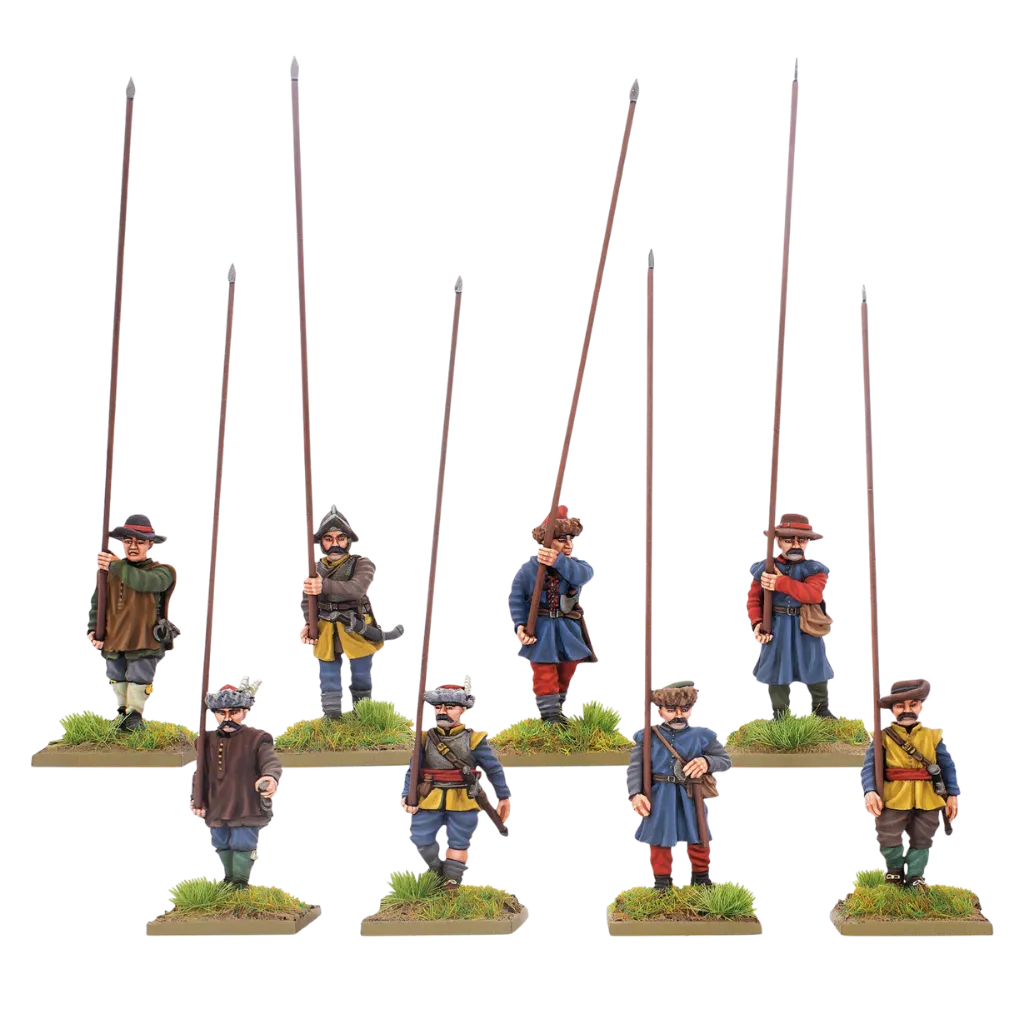 Polish-Lithuanian Mercenary Pikemen-Warlord Games-Radaddel