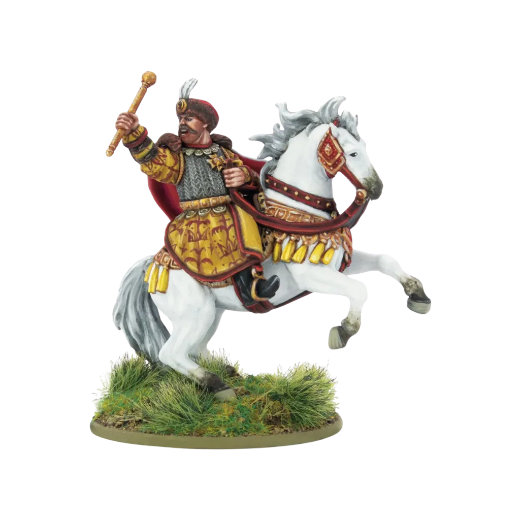 John III Sobieski, King of Poland & Grand Duke of Lithuania-Warlord Games-Radaddel