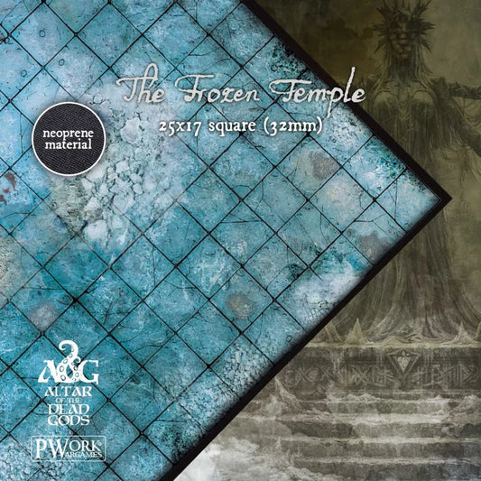 Altar Of The Dead Gods - The Frozen Temple Game Mat