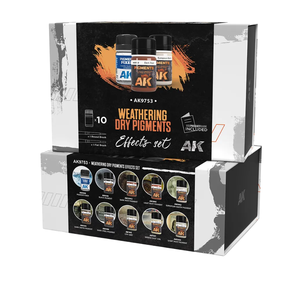 Weathering Dry Pigments Set