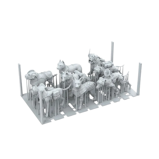 War Dogs - Basing Bits (9 Teile)