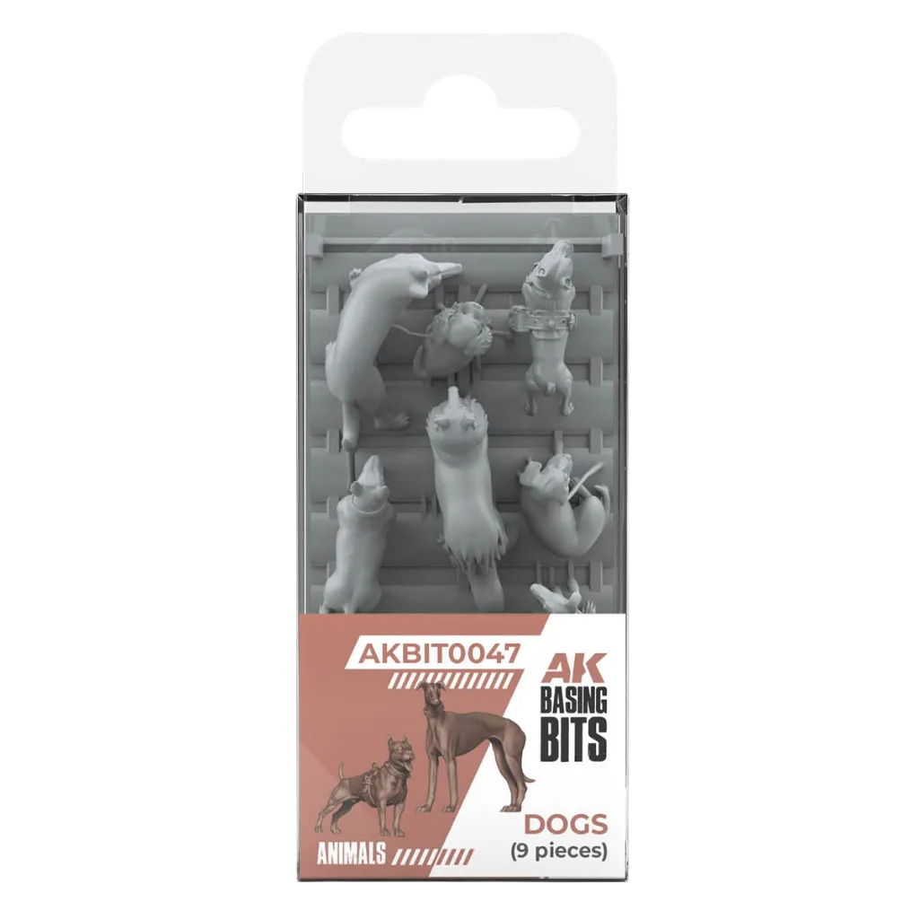 Dogs - Basing Bits (9 Teile)