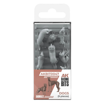Dogs - Basing Bits (9 Teile)