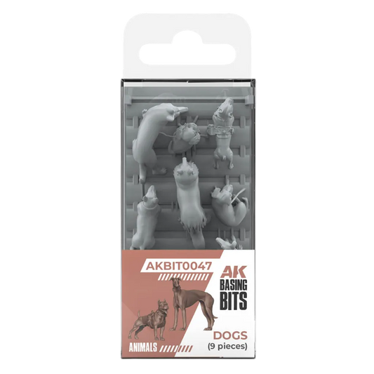 Dogs - Basing Bits (9 Teile)