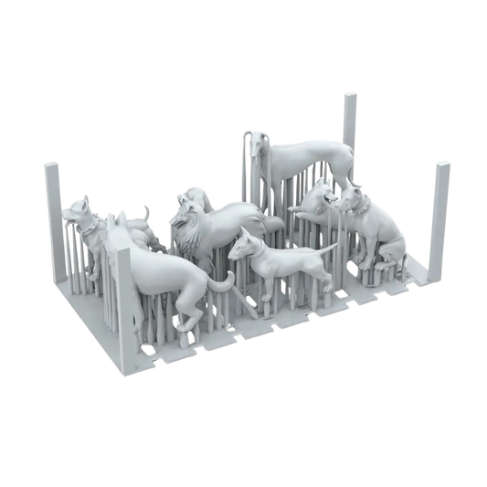 Dogs - Basing Bits (9 Teile)