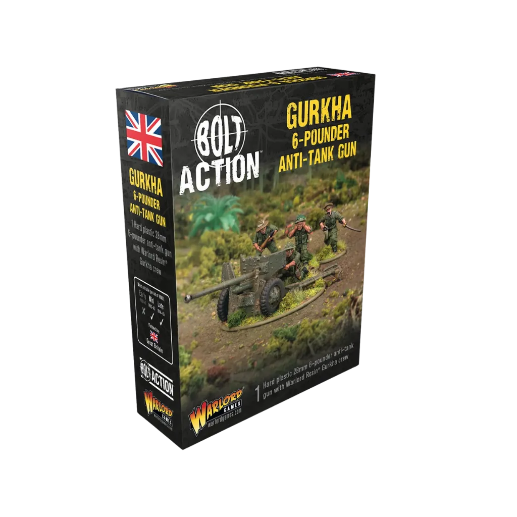 Gurkha 6-Pounder Anti-Tank Gun